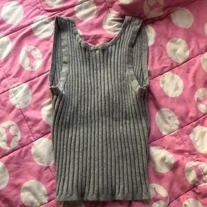 Sweater Cropped Tank